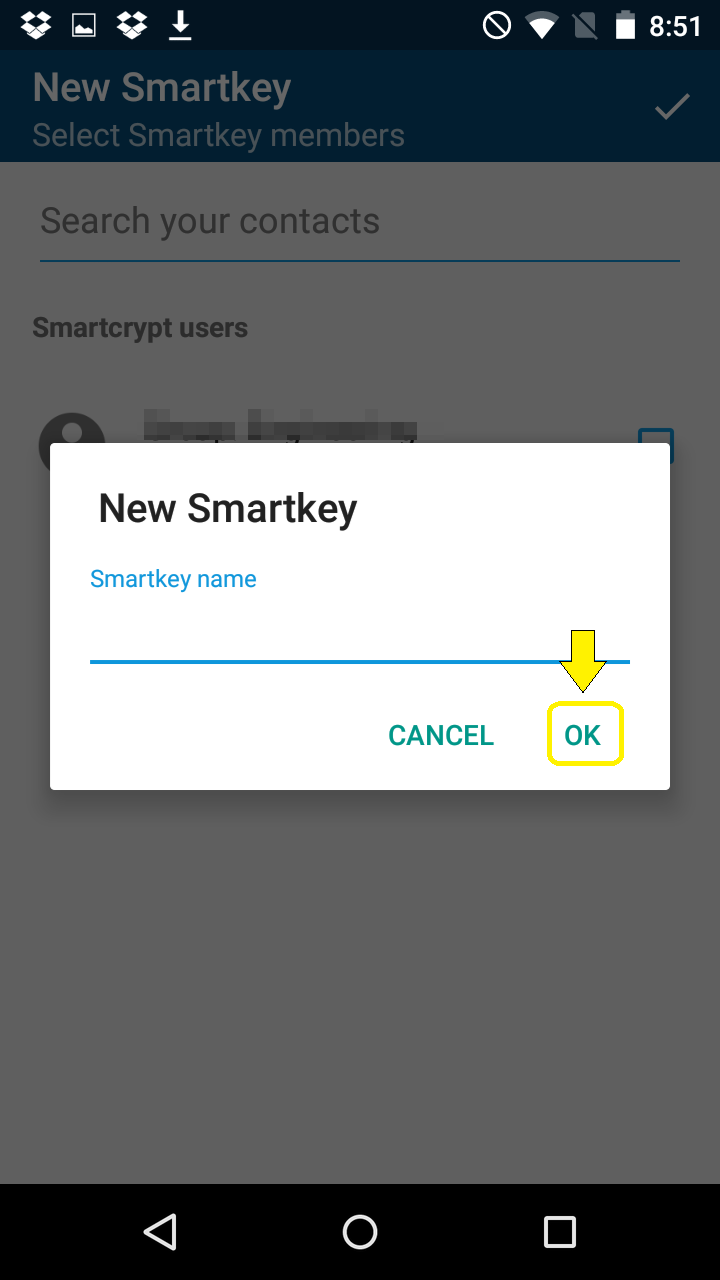 New Smartkey - Name can be placed on this screen